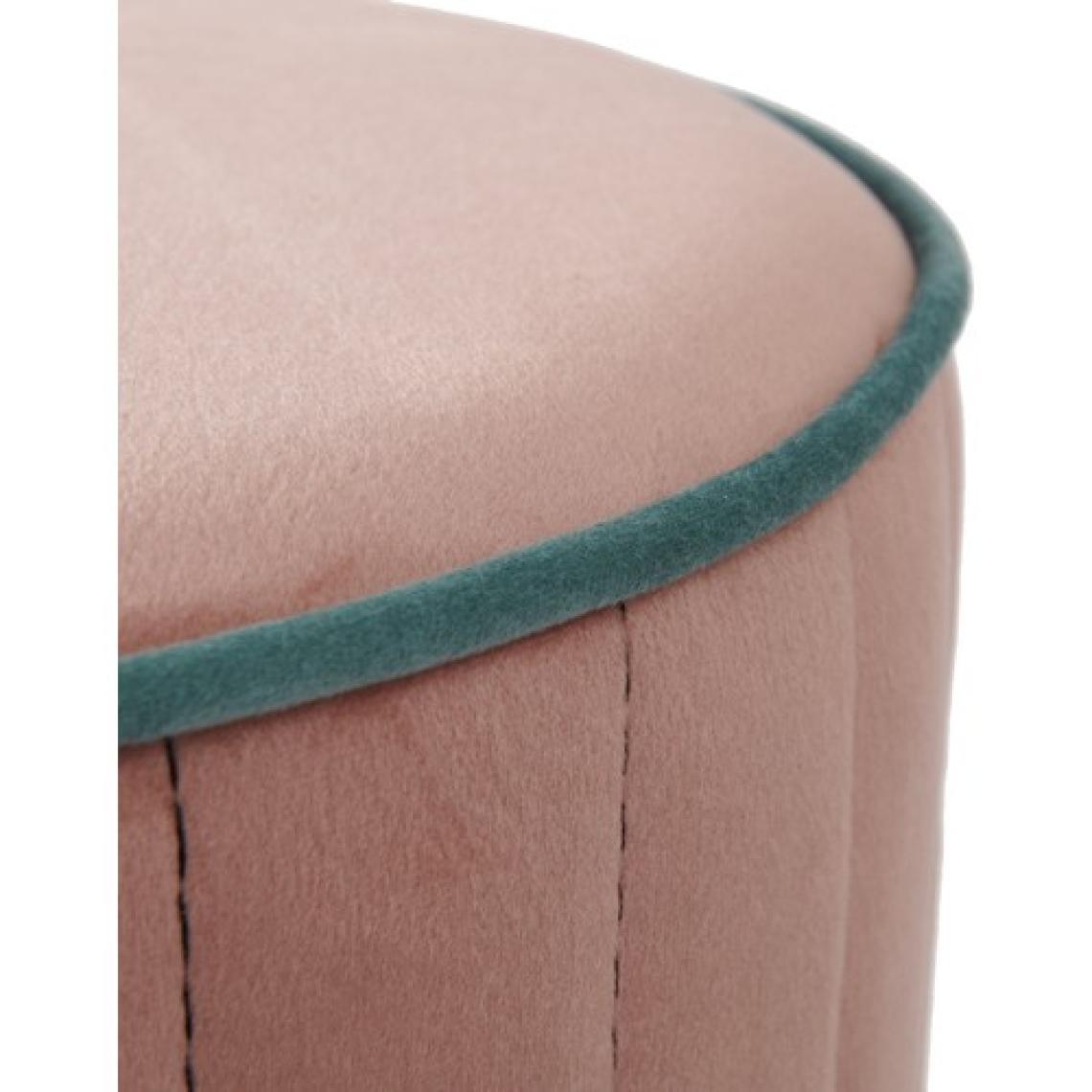 Just Home Lindy Puf - Pembe