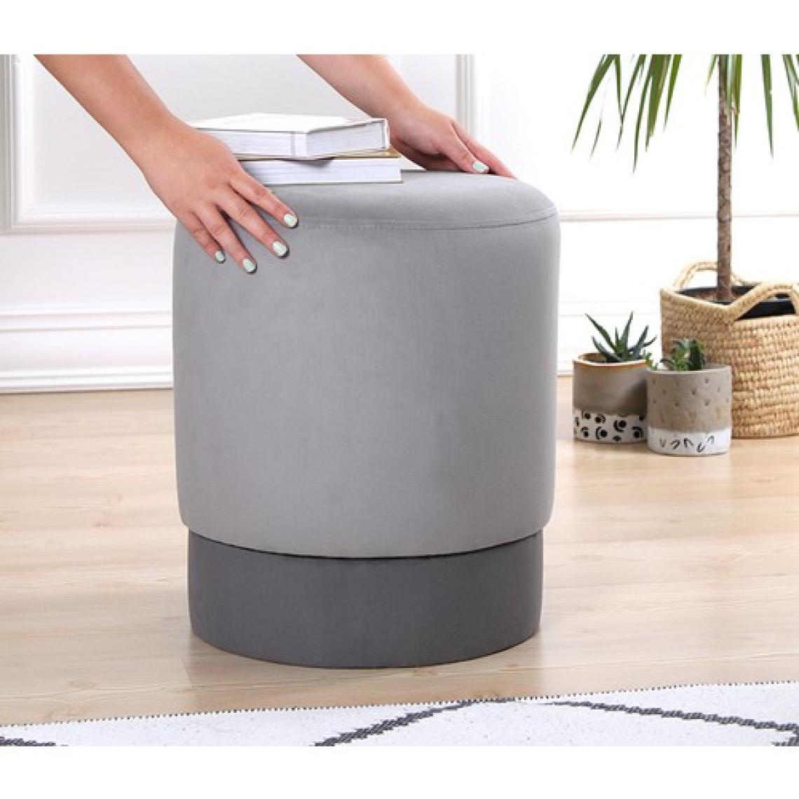 Lorence Home Ropp Puf - Gri