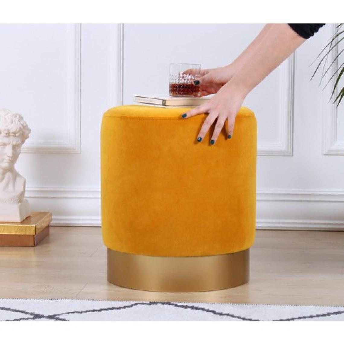Lorence Home Memfis Puf - Hardal