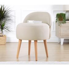 Lorence Home Corvile Puf - Krem