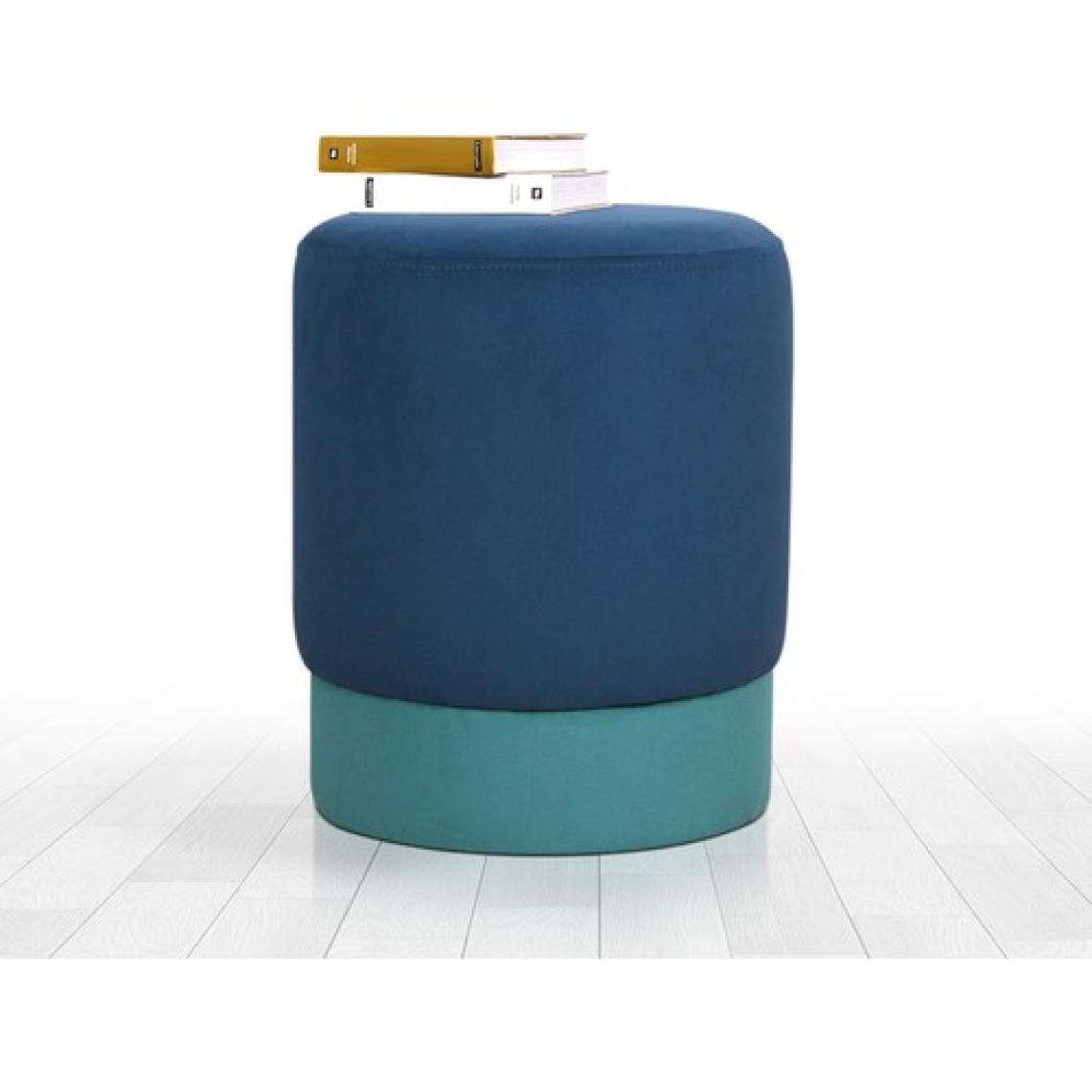 Lorence Home Ropp Puf - Mavi