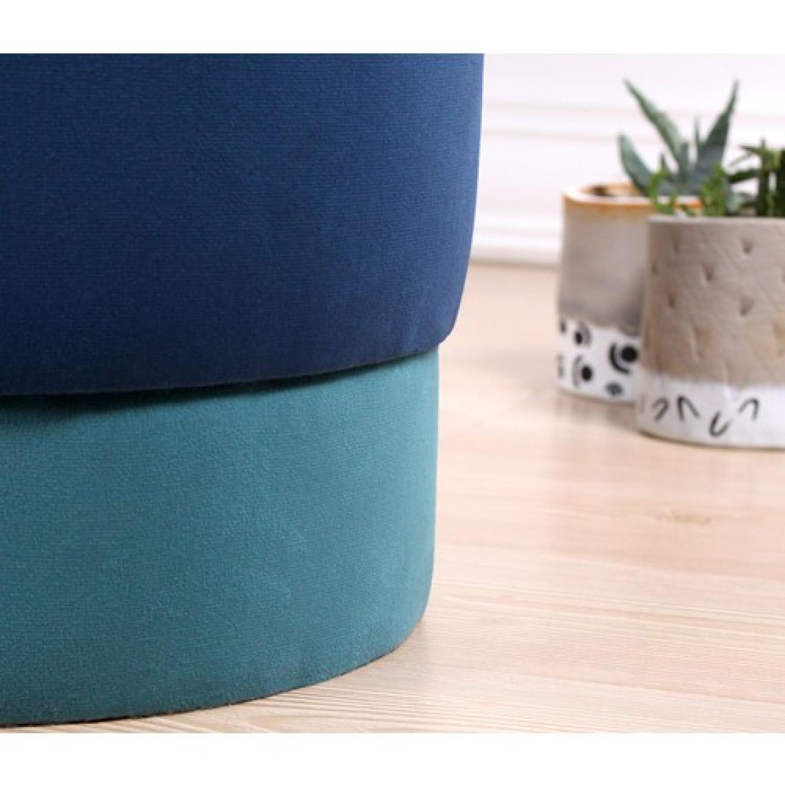 Lorence Home Ropp Puf - Mavi