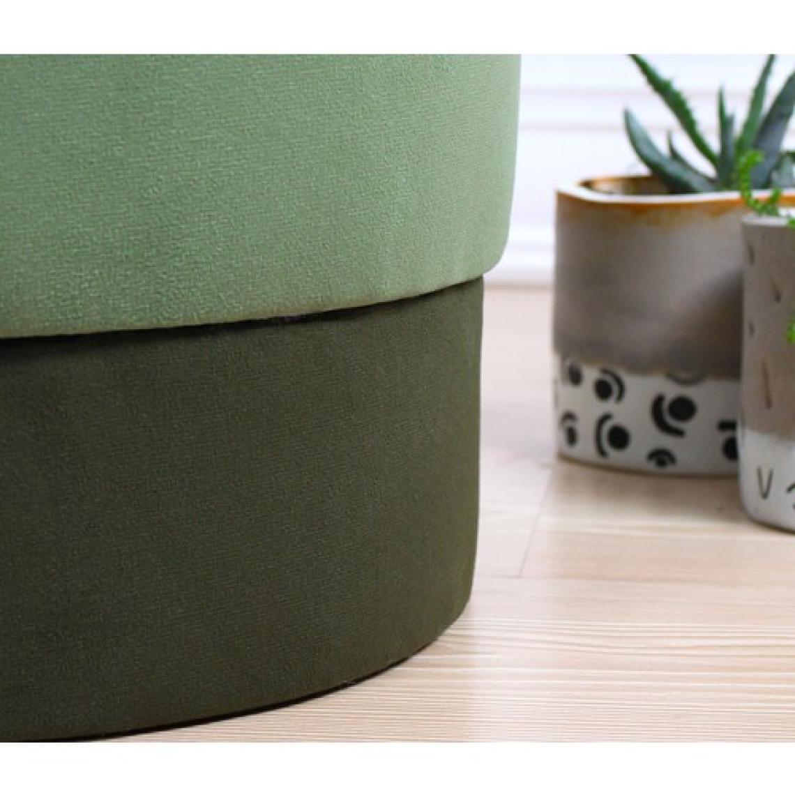 Lorence Home Ropp Puf - Yeşil