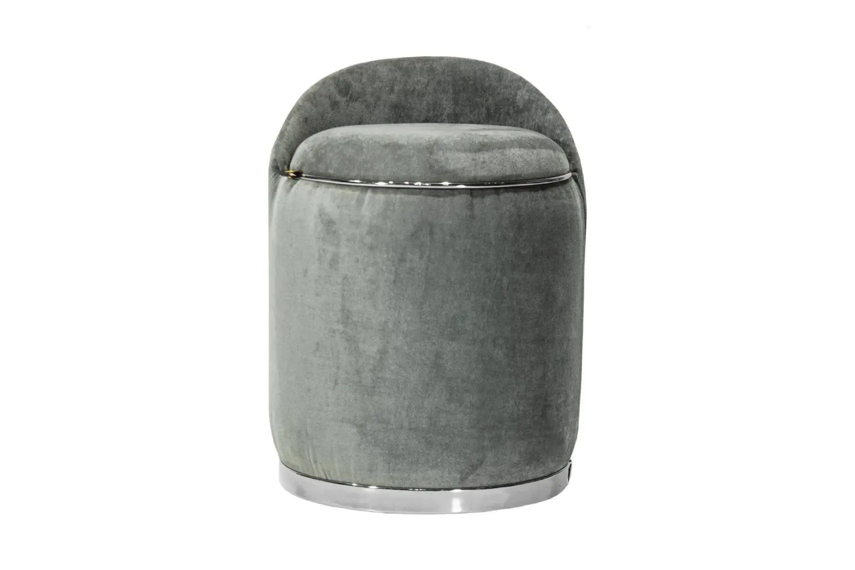 Zem Ridge Puf, Gri Silver