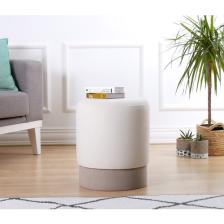 Lorence Home Ropp Puf - Krem