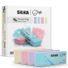Silgi Pastel 4 Renk (24 LÜ) Art.44