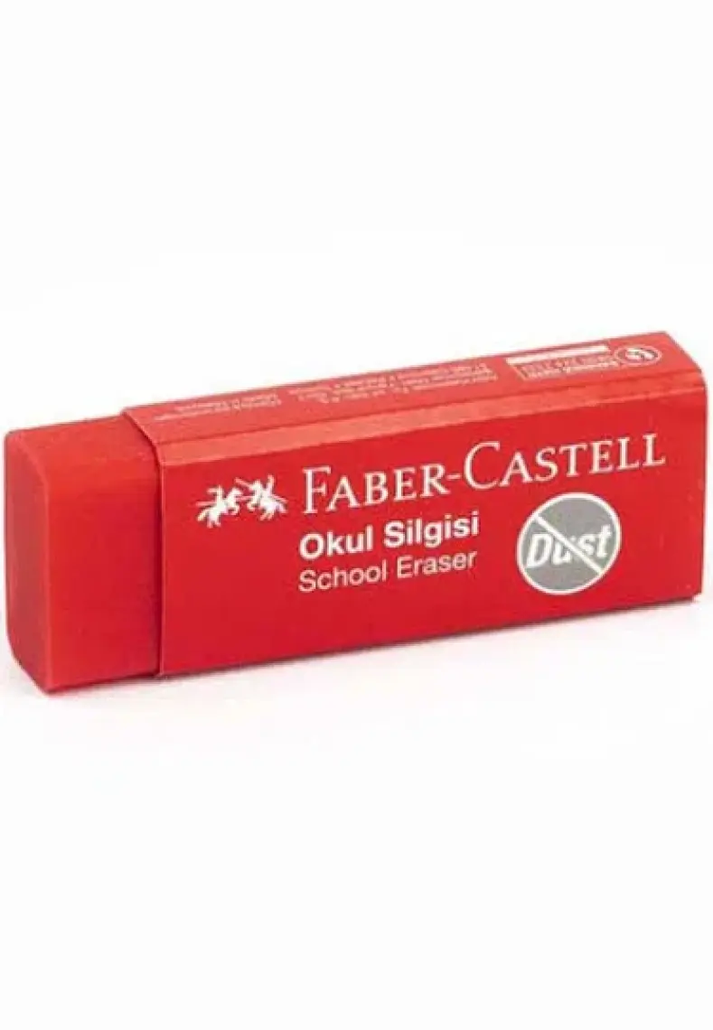 Dust Free Büyük Okul Silgisi Kırmızı / 187222