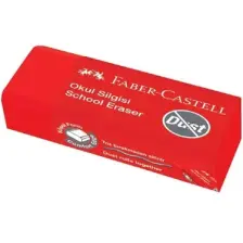 Dust Free Büyük Okul Silgisi Kırmızı / 187222