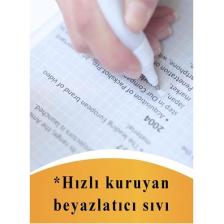 Artlantis Kalem Daksil 1 Adet Noki Sıvı Düzeltme Kalemi Tükenmez Kalem Pilot Kalem Mürekkep Kapatıcı Kalem Silici Örtücü