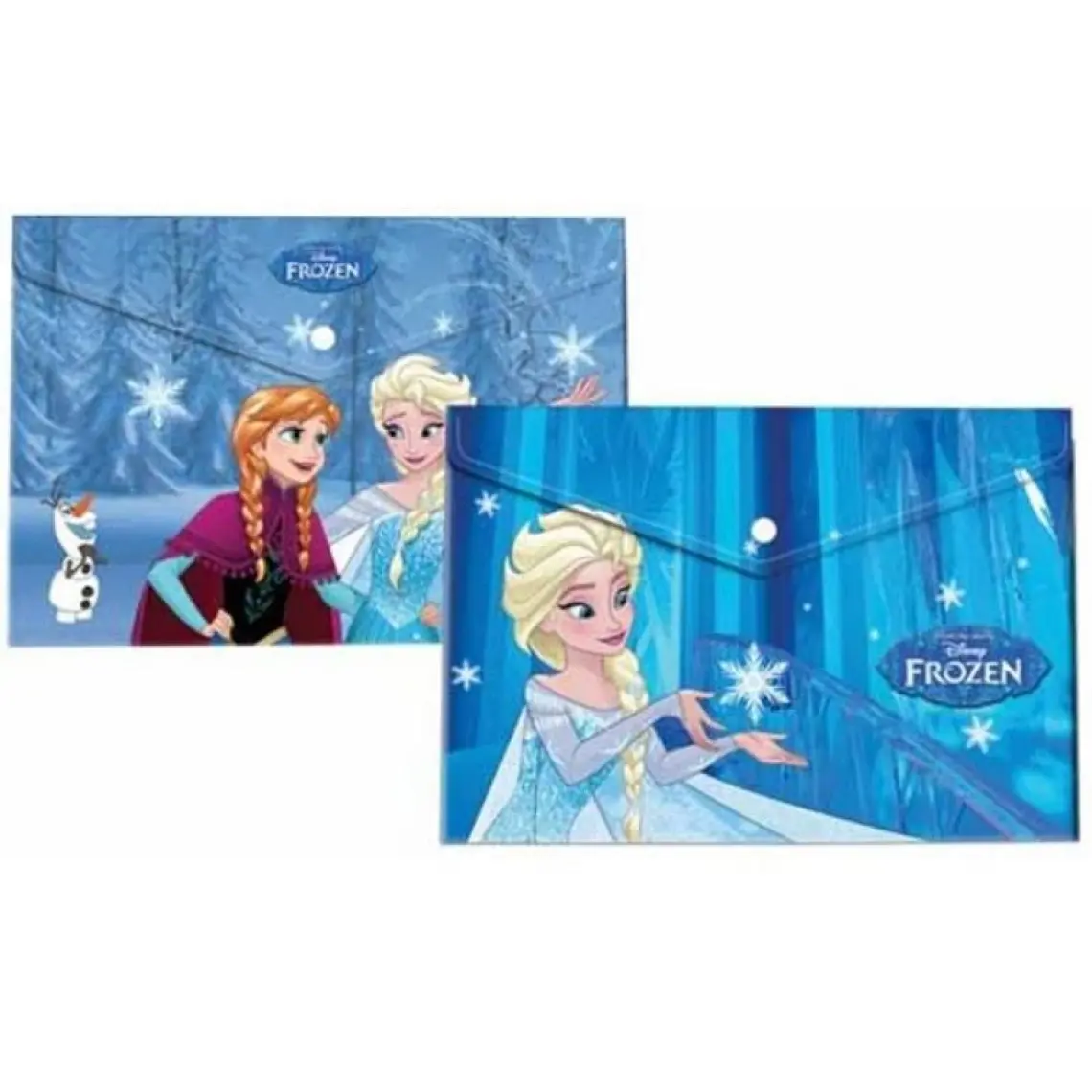 Frozen Lisanslı A4 Çıtçıtlı Dosya (Plastik)