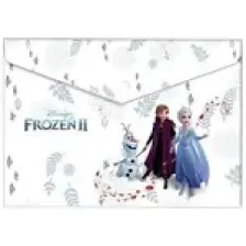 Frozen Lisanslı A4 Çıtçıtlı Dosya (Plastik)
