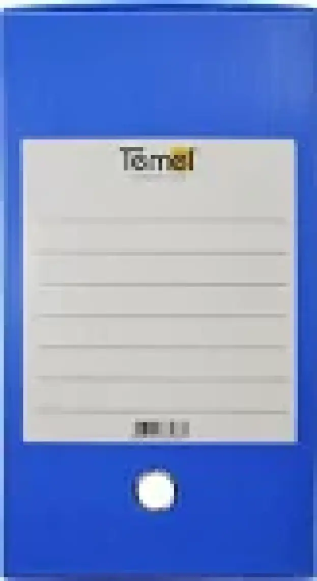 Temel Arşiv ve Proje Kutusu 29 x 36 x 20 cm Mavi Tekli