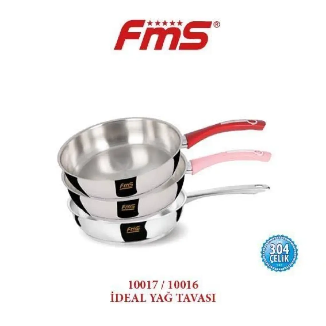 Fms 10016s Ideal Çelik Yağ Tava 26 Cm Metal