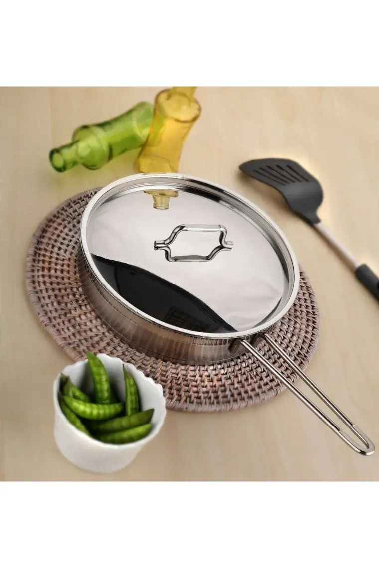 Hascevher Anett 26 cm Kapaklı Tava