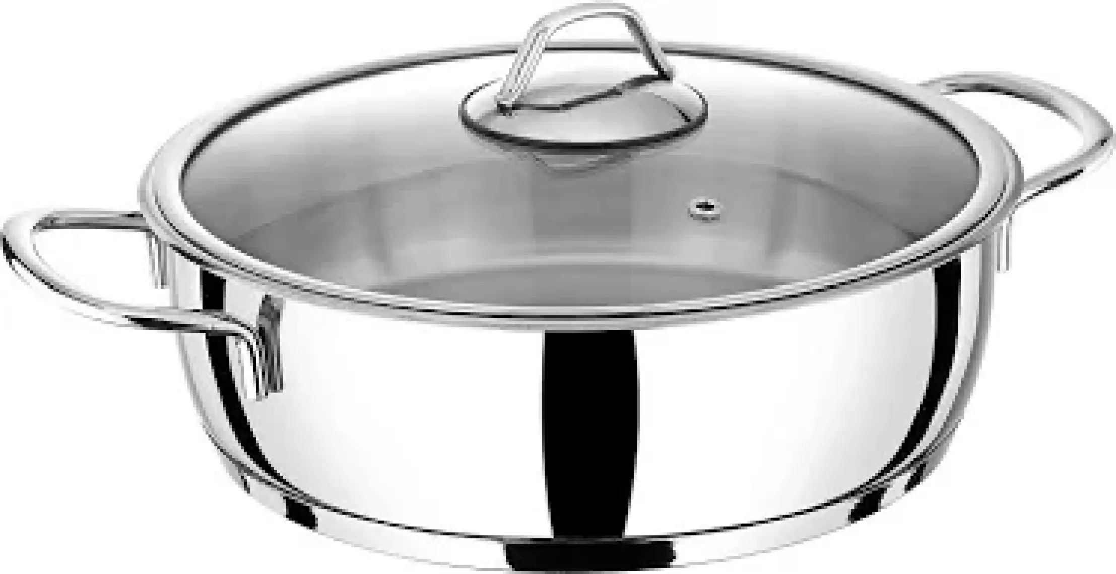 Omega Metal 28 cm Basık Tencere BON-2263