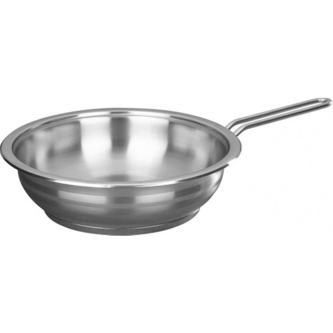 Hascevher Gastro Çelik Tava 26X7 cm - Kapaksız