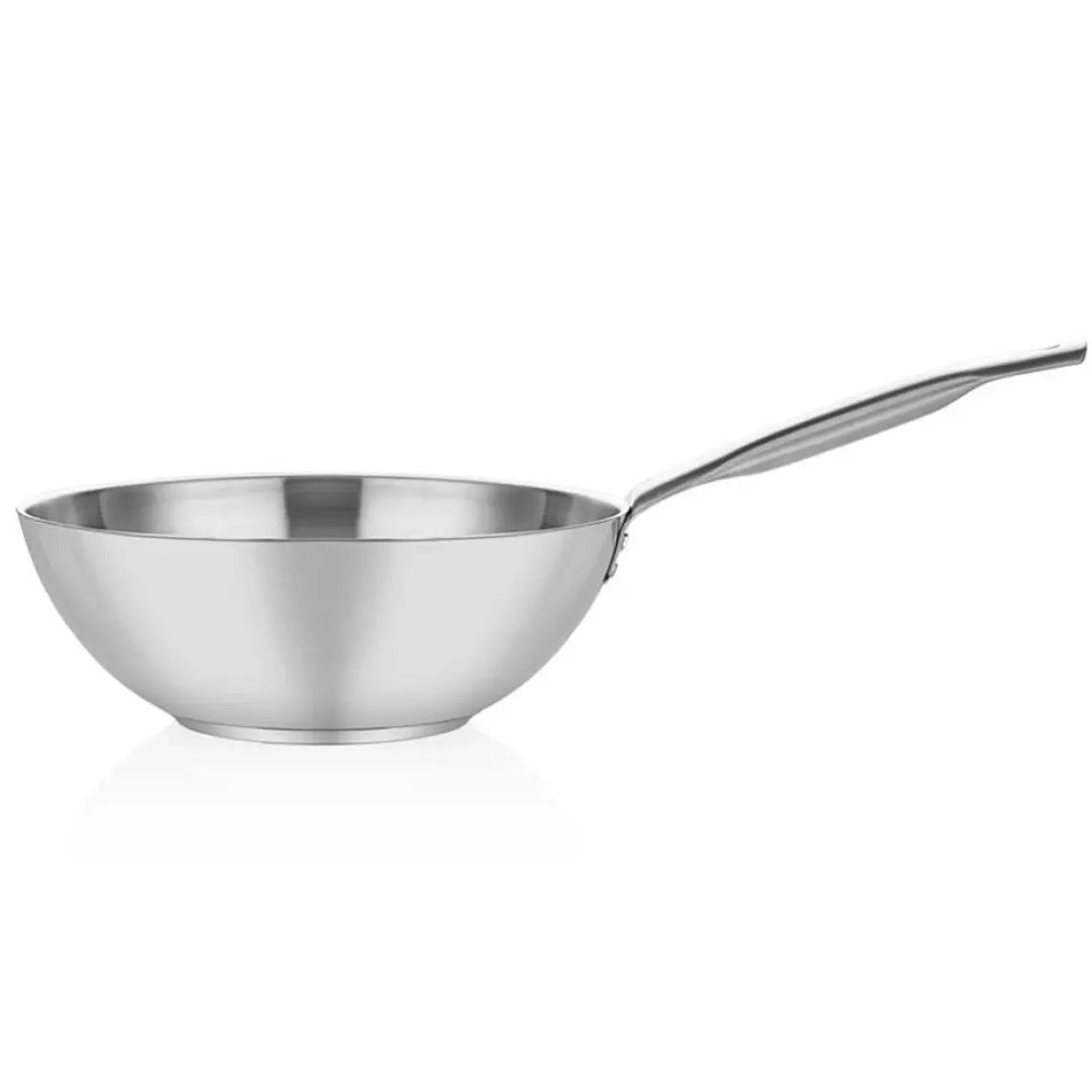 Altınbaşak Çelik Wok Tava 28 cm – Zafer Endüstriyel Mutfak