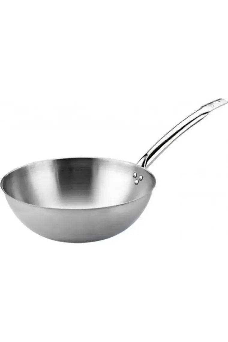 Altınbaşak Çelik Wok Tava 28 cm – Zafer Endüstriyel Mutfak