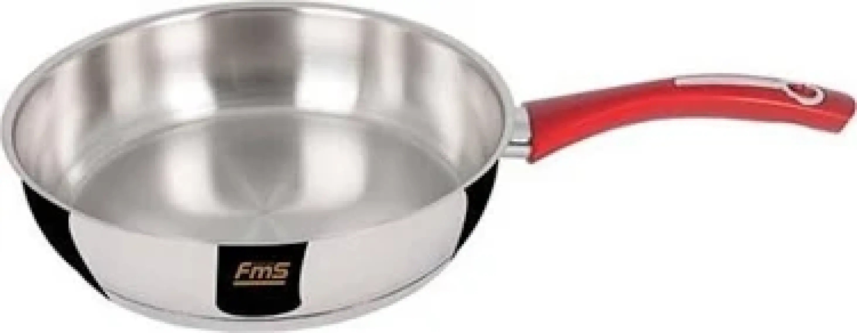 Fms İdeal Çelik Yağ Tava 24 Cm Kırmızı