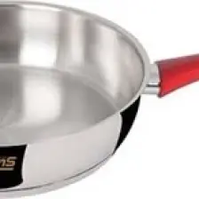 Fms İdeal Çelik Yağ Tava 24 Cm Kırmızı