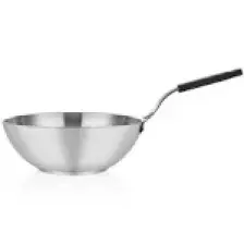Altınbaşak Çelik Wok Tava 32 cm – Zafer Endüstriyel Mutfak