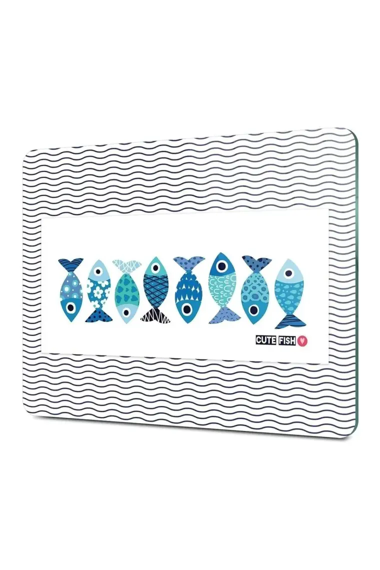 Decovetro Cam Kesme Tahtası Marine Cute Fish 20X30 cm