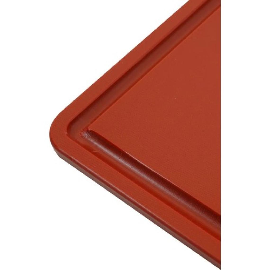 Türkay 32.5X26.5X1 cm Saplı-Oluklu Polietilen Kesme Tahtası Kesim Levhası 1237
