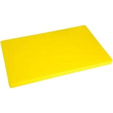 Türkay 50x30x2 cm Polietilen Kesme Tahtası Kesim Levhası Sarı 4733
