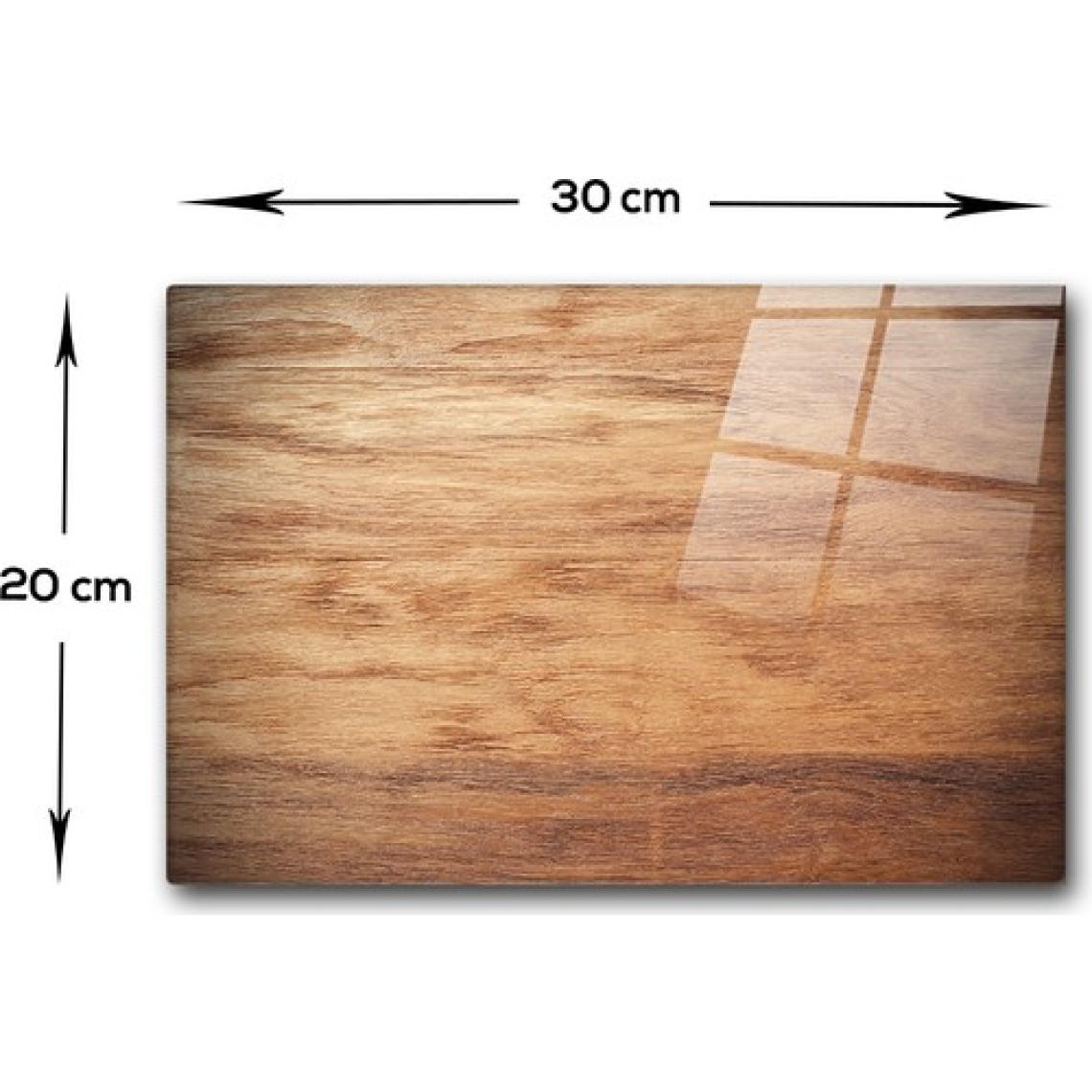 Decorita Ahşap Görünümlü | Cam Kesme Tahtası - Cam Kesme Tablası |20cm x 30cm