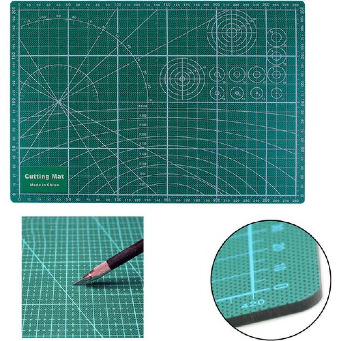 Techmaster Kesme Matı Cutting Mat Kesim Altlığı A4 Ebatında 30 x 21 cm