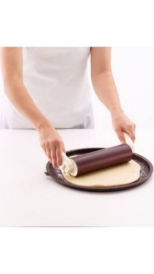 Pastry Planet Silikon Delikli Pişirme Matı Yuvarlak