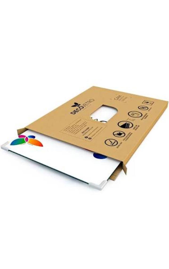 Decovetro Kırmızı Mermer Görünümlü Cam Kesim Tablası 30 x 40 cm