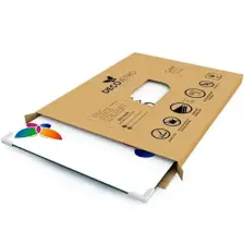 Decovetro Kırmızı Mermer Görünümlü Cam Kesim Tablası 20 x 30 cm