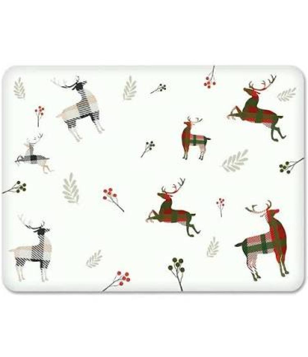 Decorita Forest Deers | Cam Kesme Tahtası - Cam Kesme Tablası | 20cm x 30cm