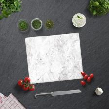 Decorita Taş Görünümlü | Cam Kesme Tahtası - Cam Kesme Tablası | 29cm x 34cm