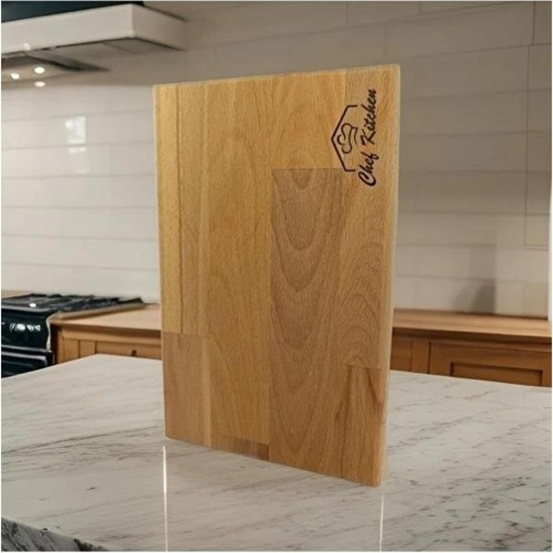 Mavi Trend Ahşap 30X20 cm Sebze Meyve Doğrama ve Sunum Servis Tahtası 4 Ayaklı