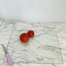 Saban Saydam Cam Kesme Tahtası - Kesme Tablası 30 x 40 cm.