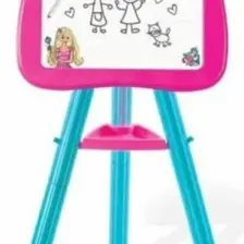 Furkan Toys Linda Kız Çocuk Ayaklı Yazı Tahtası 10 Parça Aksesuarlı