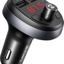 Mcdodo CC-6880 Fm Transmitter 2 Usb Bluetooth 3.1A Siyah Çakmak Şarj Cihazı