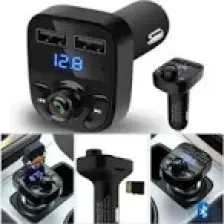 Car X8 Araç Fm Transmitter Bluetooth Çakmaklık Girişli USB Sd Kart Araç Mp3 Müzik Çalar Oto Teyp