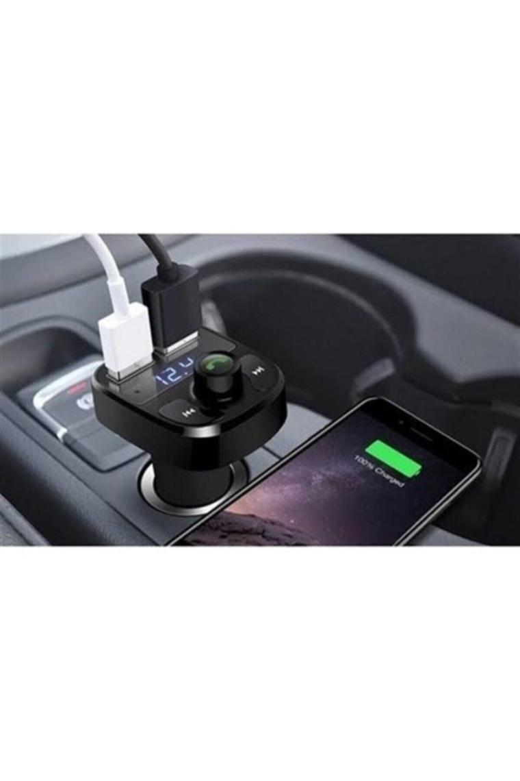 Blue GSM Torima   Araç Fm Transmitter Bt/usb/mp3/sd Kart Çakmaklık Girişli Kablosuz Oto Müzik Çalar Kiti
