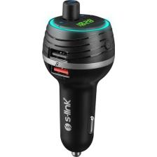 S-Link SL-BT403 Bluetooth V5.0 LED Ekran Tf Kart Çift USB QC3.0+5V/2.4