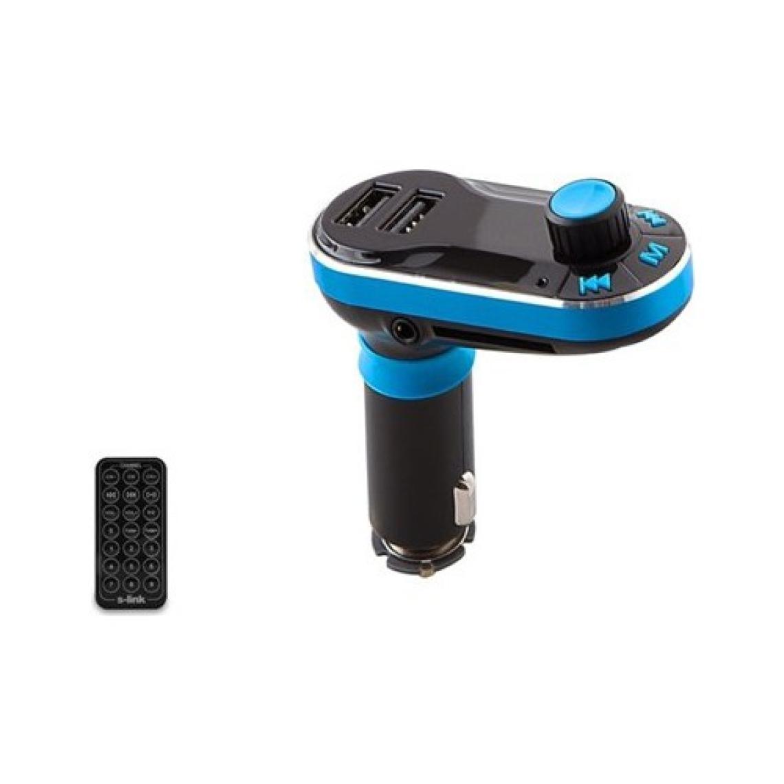 S-link SL-FM66 SD/Usb Destekli + 2.1A Usb Şarj Portlu Fm Transmitter