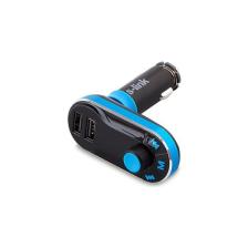 S-link SL-FM66 SD/Usb Destekli + 2.1A Usb Şarj Portlu Fm Transmitter