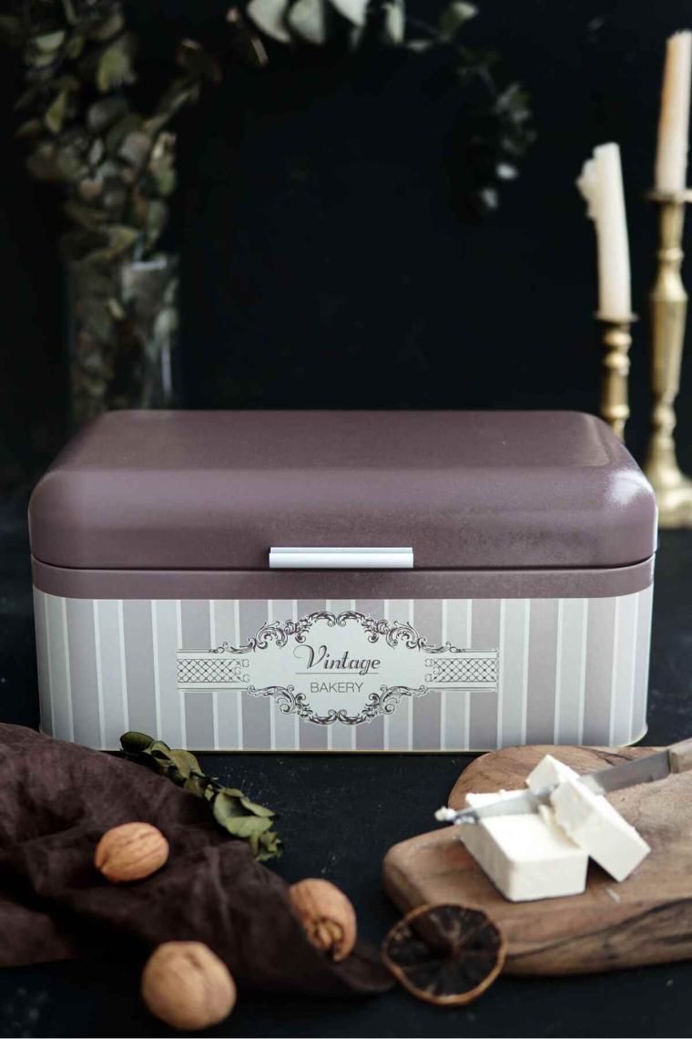 Metal Ekmek Sepeti, Ekmek Kutusu - Metal Ekmeklik, Elegance Er061-5a