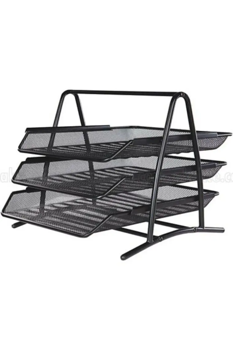 Cassa 3 Lü Metal File Evrak Rafı 8933