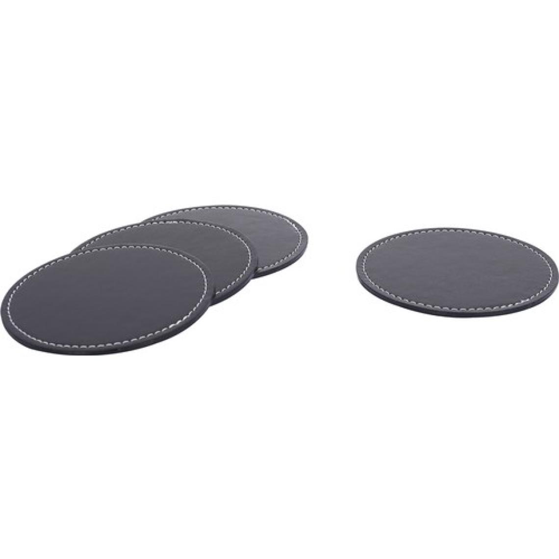 Prozenis PR2541 Yuvarlak Deri Bardak Altlığı