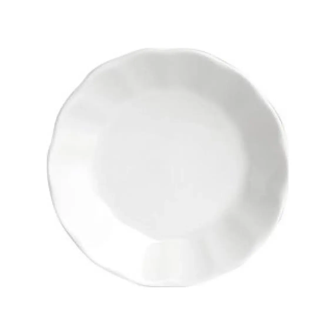 Porland Porselen Sade 6'lı Çay Tabağı