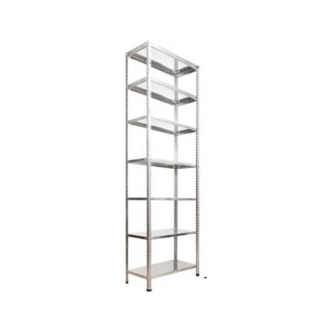 Mira Raf Çelik Raf Sistemleri - 43X93x200 7 Raflı