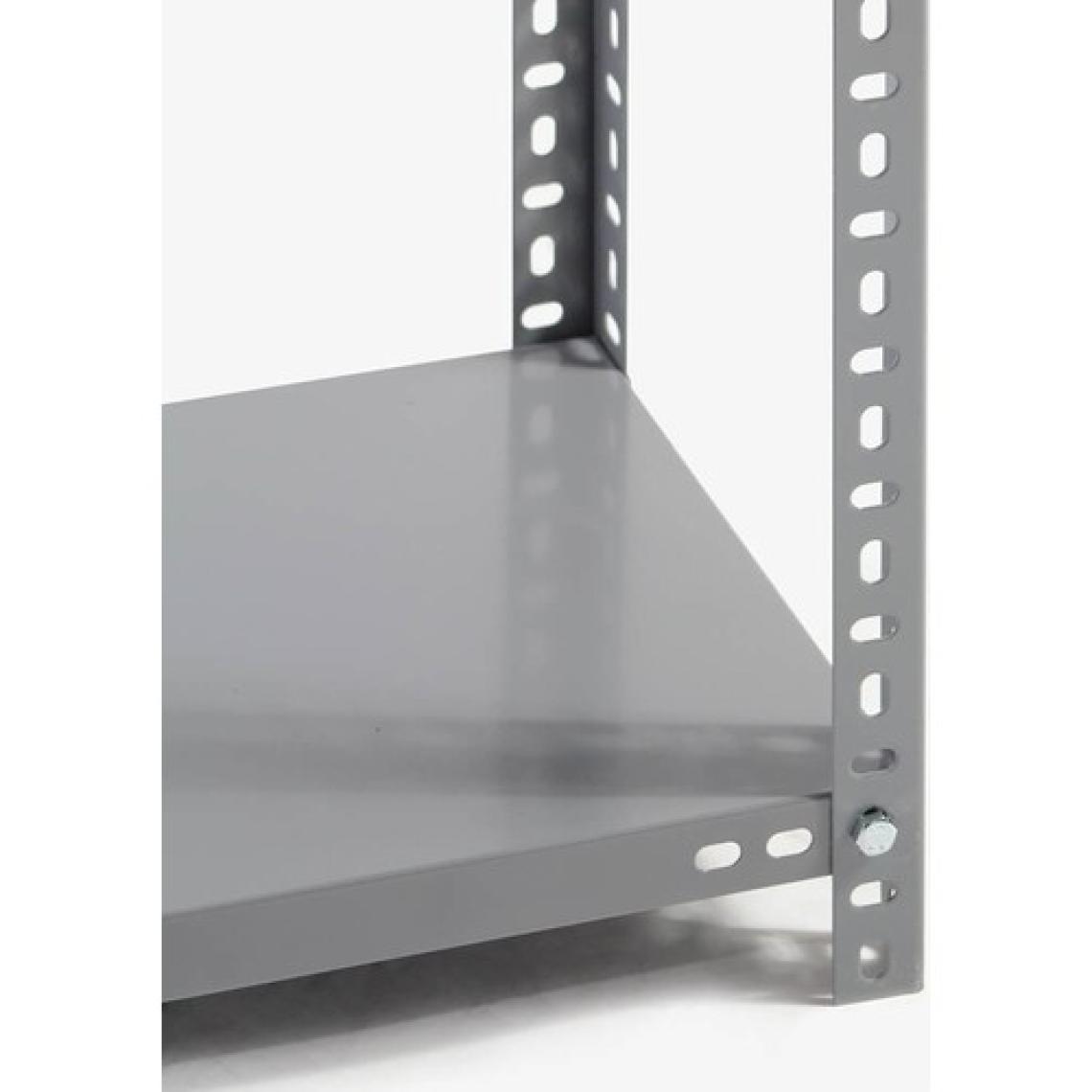 Galvanizraf 5 Katlı 3 Lü Bitişik Galvaniz Çelik Raf Arşiv Depo Kiler Rafı 31X93X200
